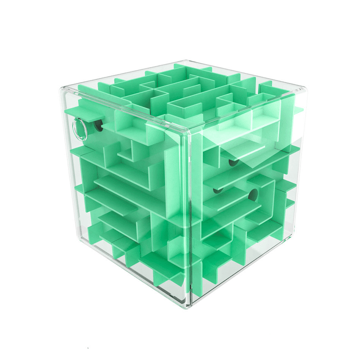 Three-Dimensional Maze and Rubik'S Cube Drop-Resistant Piggy Bank Toy - MRSLM