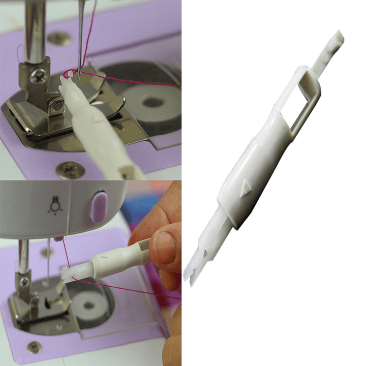 1Pcs Needle Threader Insertion Tool Applicator for Sewing Machine Sew Thread - MRSLM