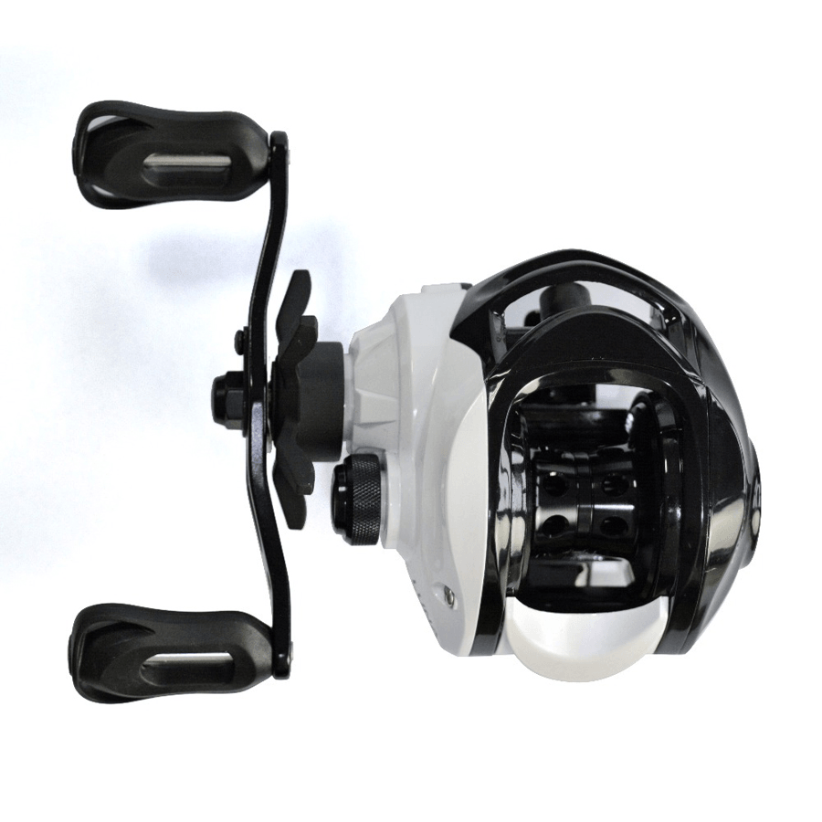 Fishdrops LU NA 6.3:1 6+1BB Max Drag 5.5Kg Baitcasting Fishing Reel Fresh Salt Water Casting Reel - MRSLM