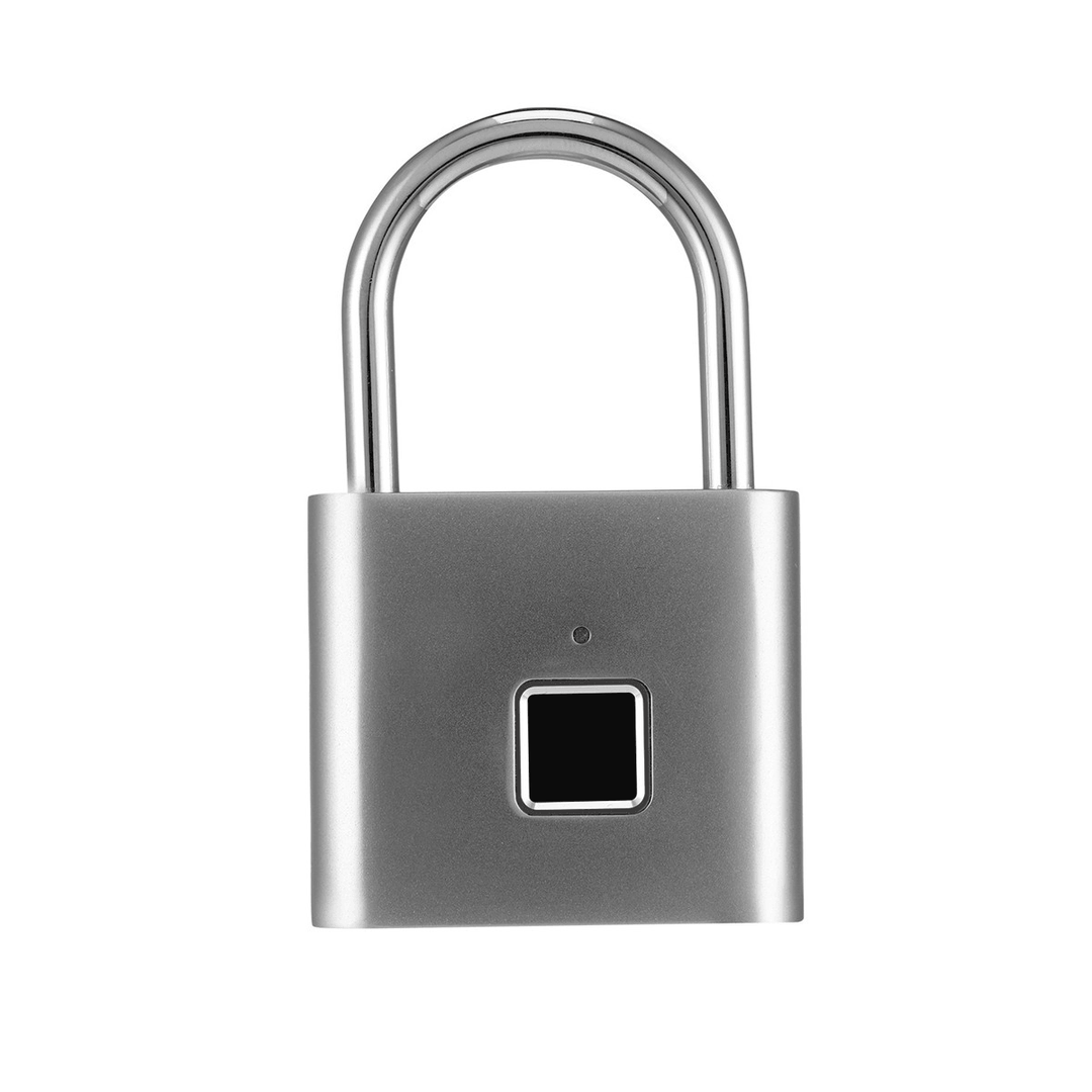 Smart Fingerprint Padlock Keyless Anti-Theft USB Charging Luggage Suitcase Bag Security Home Electronic Door Lock - MRSLM