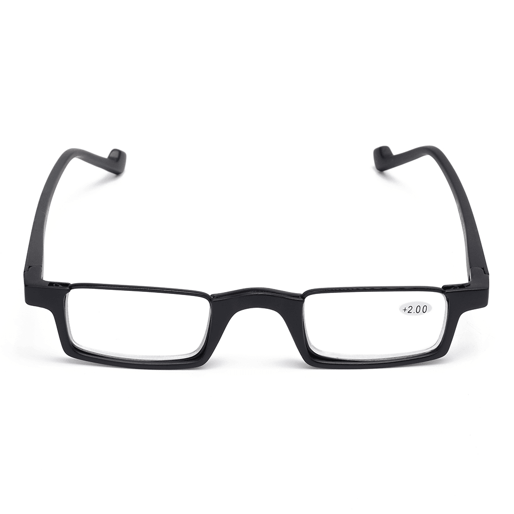 Unisex TR90 Frame HD Reading Glasses Bendable Square Glasses - MRSLM