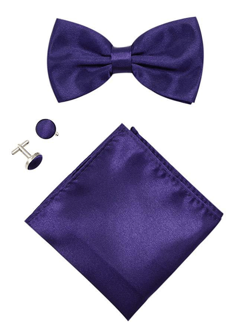 Men'S Scarf and Bow Tie Three-Piece Suit - MRSLM