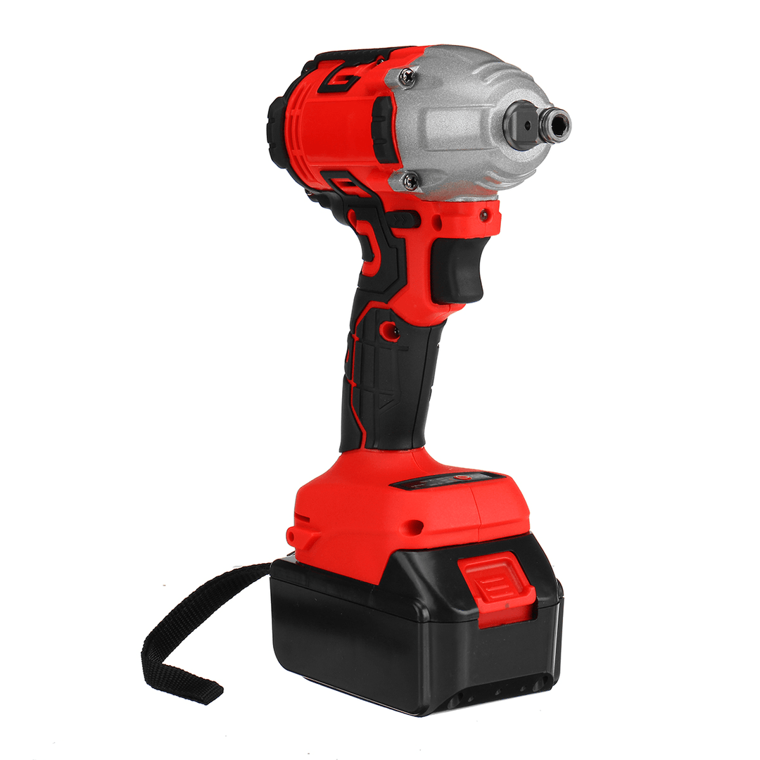 330NM 3000RPM Electric Cordless Brushless Impact Wrench W/ 1 or 2Pcs Battery & 5Pcs Sockets - MRSLM