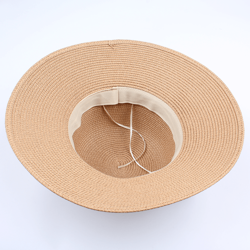 Women Summer Outdoor Travel Foldable Straw Hat - MRSLM