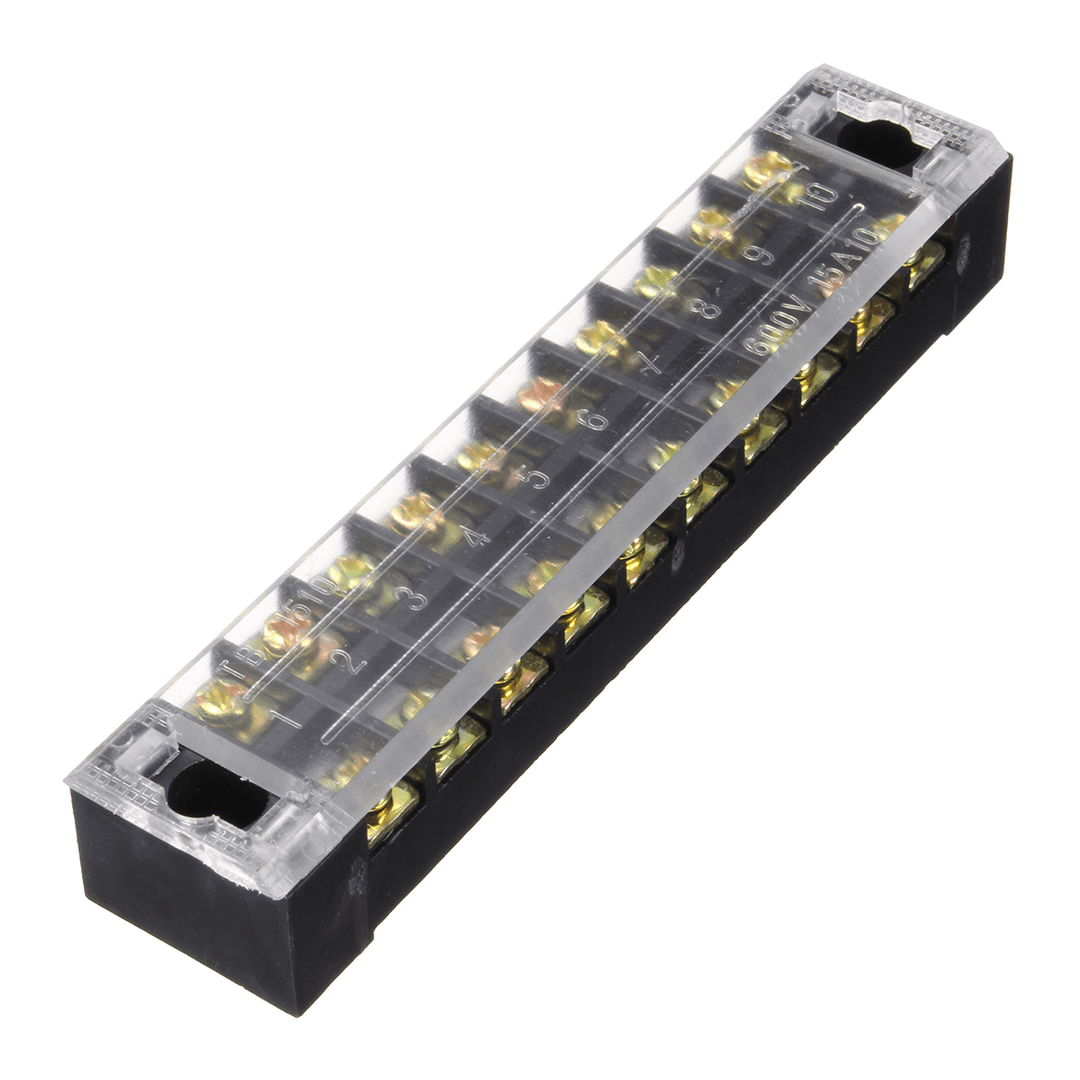 15A 10 Position Terminal Block TB-1510 Combined Terminal Blocks - MRSLM