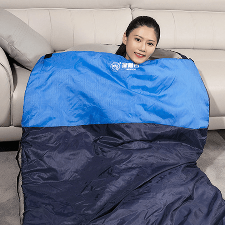 Widen Egg Shape Sleeping Bag Camping Lightweight Warmly Portable Sleep Bag for Adult Outdoor Hiking Travel - MRSLM