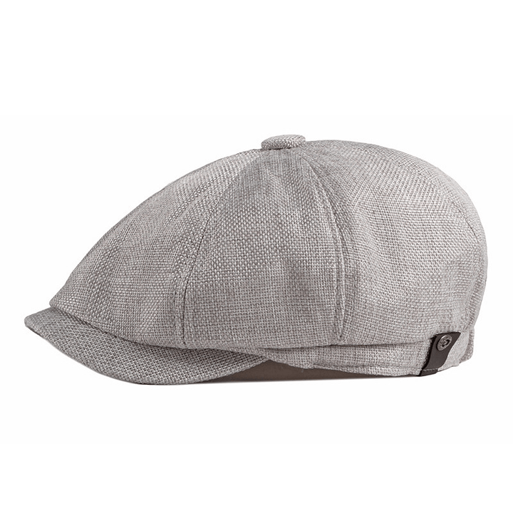 Thin, Breathable, Imitation Linen Cap - MRSLM