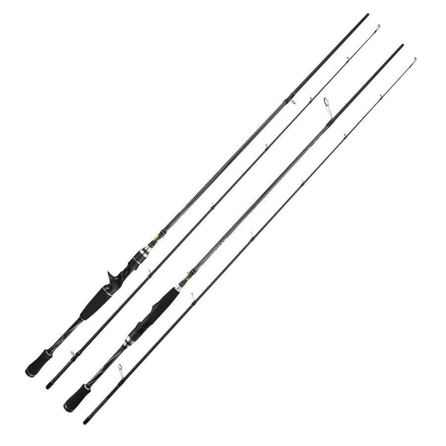 Abu Garcia 1.98/2.1/2.28M Carbon Spinning SILVER MAX Fishing Rod Casting Rod EVA Handle Lightweight Outdoor Fishing Tool - MRSLM