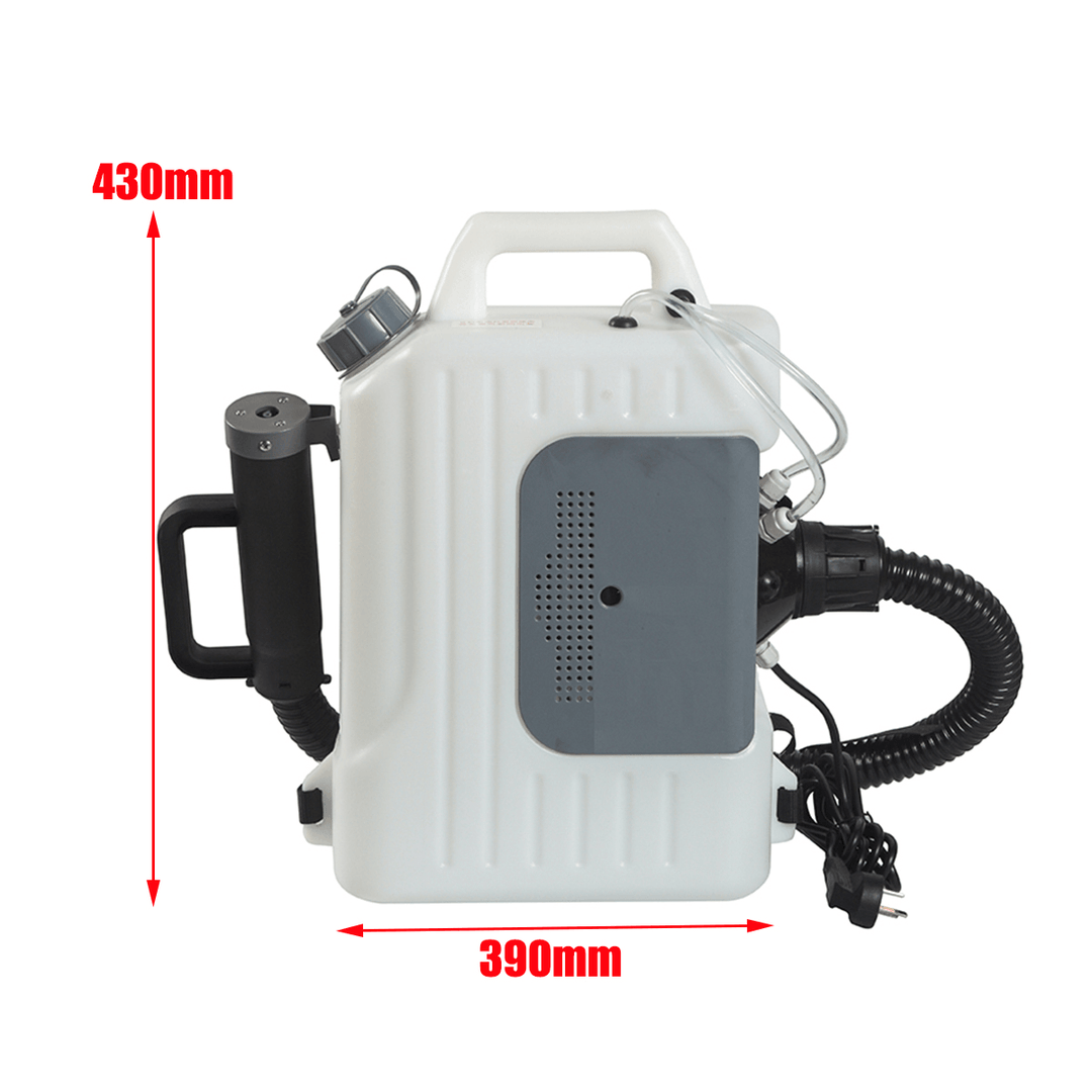 110V/220V 1400W 10L Electrical Fogger Sprayer for Sterilization - MRSLM