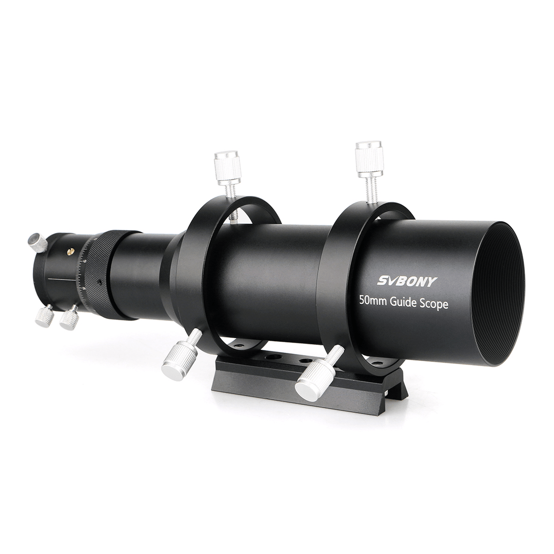 SVBONY SV106 50Mm Multi-Use Guide Scope with Helical Focuser F4 for CCD Astronomy Camera - MRSLM