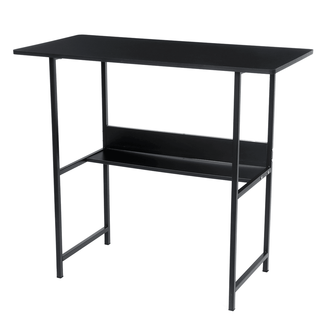 Double-Layer Computer Desk Desktop Household Economical Desk Student Writing Table for Home Office - MRSLM