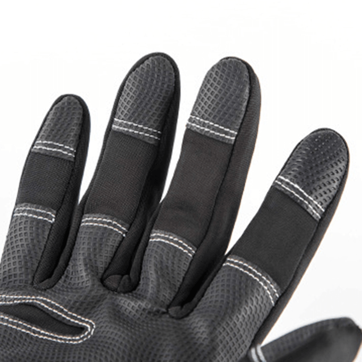 Unisex Winter Ski Full Finger Zipper Gloves - MRSLM