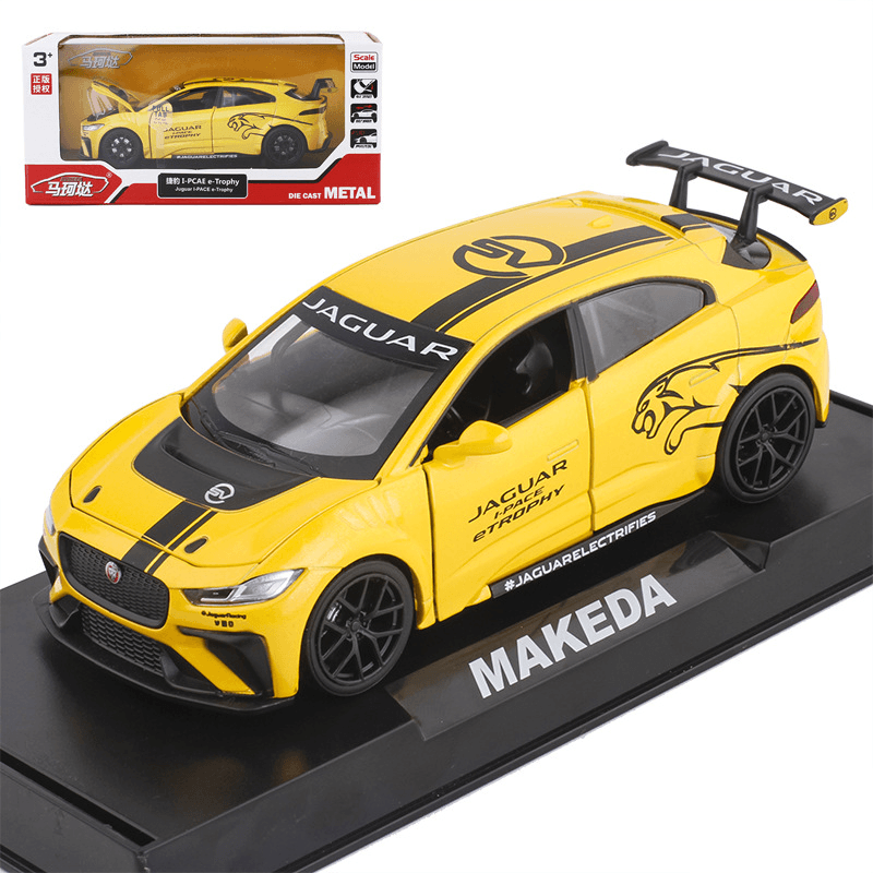 Macda I PCAE Sports Car Alloy Racing Sound and Light Pull Back Car Model Toy - MRSLM