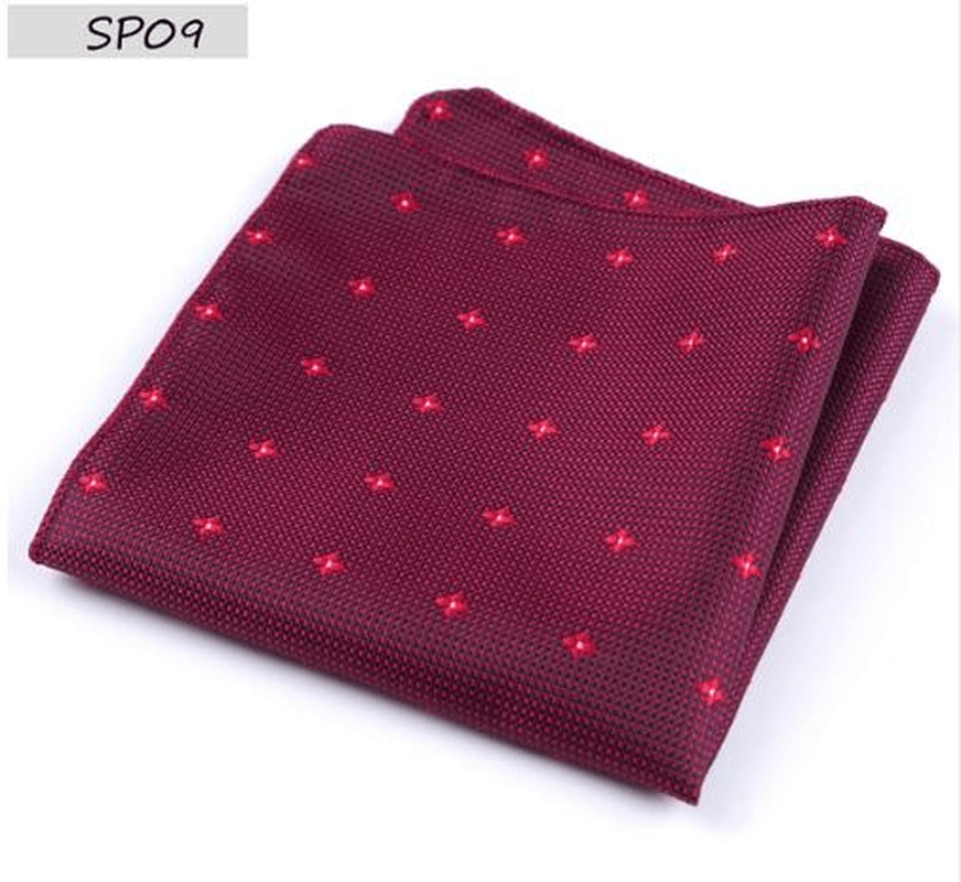 New Cravat Hankerchief Practical Hankies Men'S Pocket Print - MRSLM