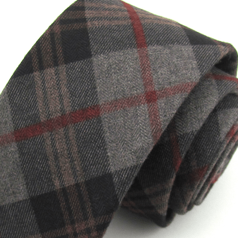 Formal Wear Fashion Casual British Flannel Tie - MRSLM