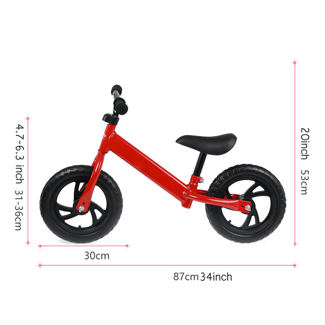 No Pedal Kids Balance Bike Toddler Scooter Bike Walking Balance Training Easy Step Removable for 2-6 Years Old Children - MRSLM