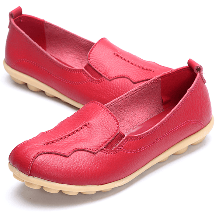 US Size 5-11 round Toe Soft Sole Slip on Flat Loafers - MRSLM