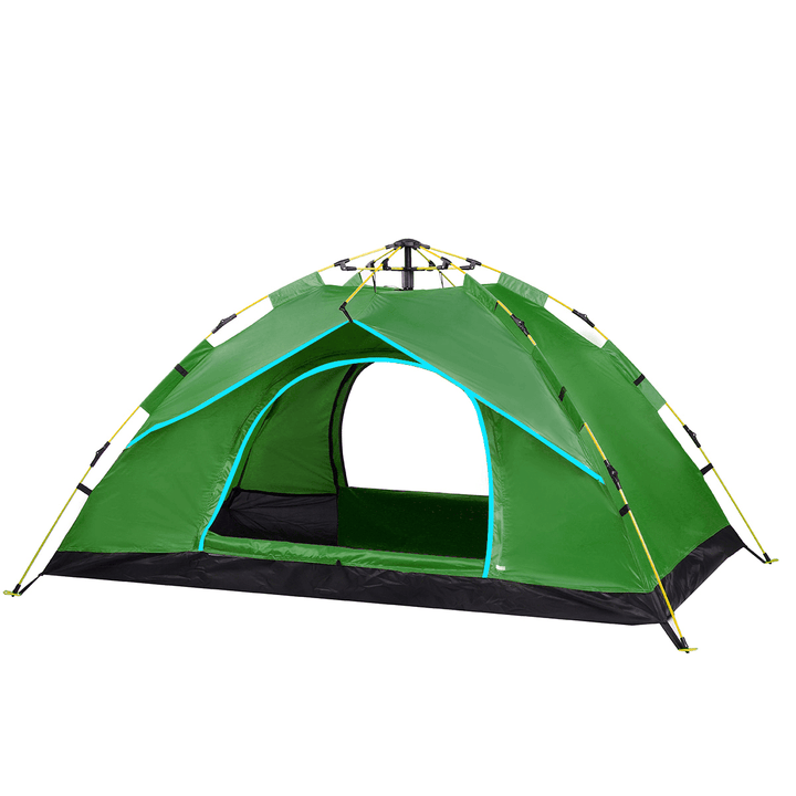 1-2 People Single Layer Full Automatic Camping Tent Folding Thick Rainproof Outdoors Hiking Travel - MRSLM