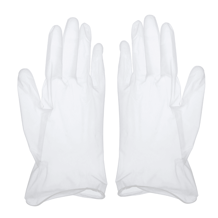 100*Pcs Disposable PVC Nitrile Rubber PVC BBQ Safety Gloves Waterproof Safety Glove - MRSLM