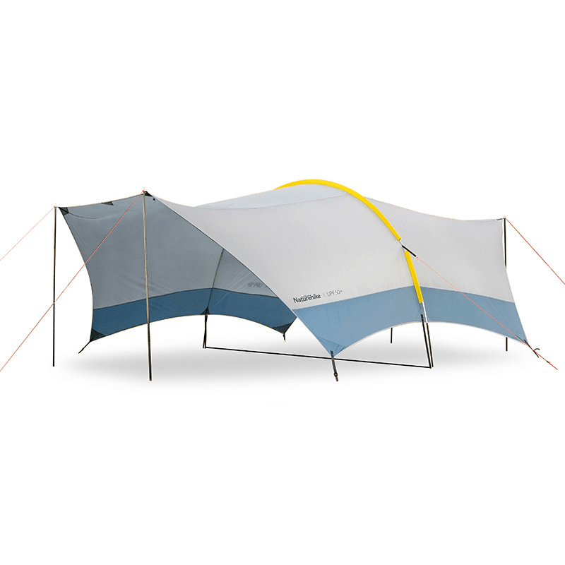 Naturehike Camping Canopy Tarp Shelter Set 150D Oxford Cloth Folding Waterproof Windproof Uv-Proof Family Tent Curtains Awning Outdoor Travel - MRSLM