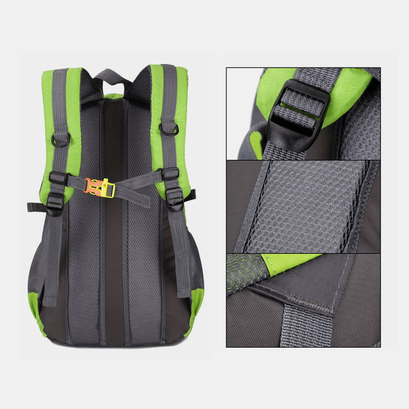 Unisex Oxford Cloth Waterproof Large Capacity Outdoor Climbing Travel Backpack - MRSLM