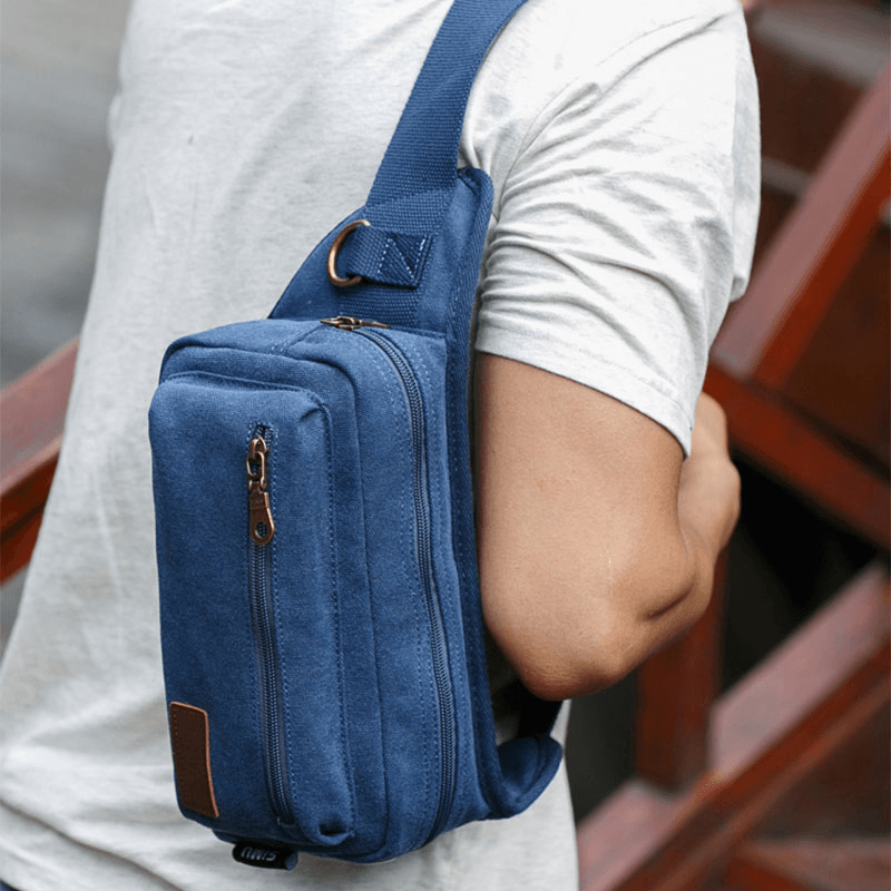 Men Casual Crossbody Bag Waist Bag - MRSLM