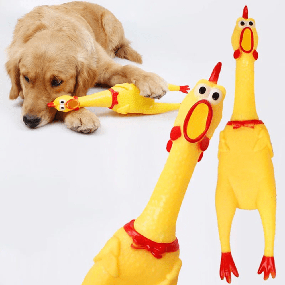 Screaming Chicken Dog Toys Squeeze Sound Pet Cat Toy Dogs Toys for Large Dogs Pet Toy Supplies Small Dogs - MRSLM