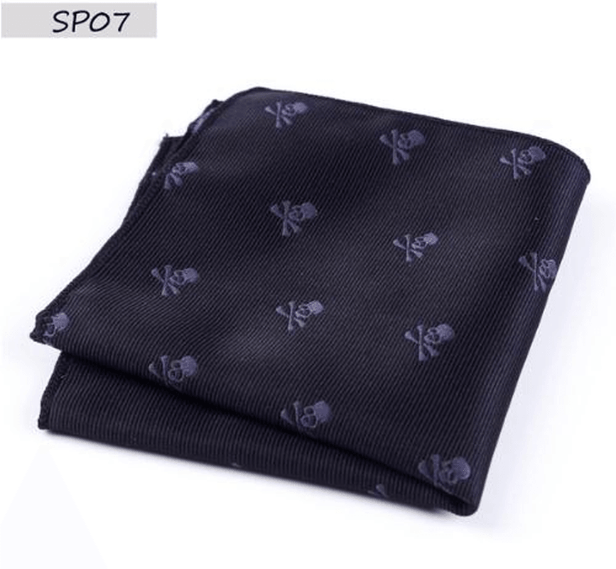 New Cravat Hankerchief Practical Hankies Men'S Pocket Print - MRSLM