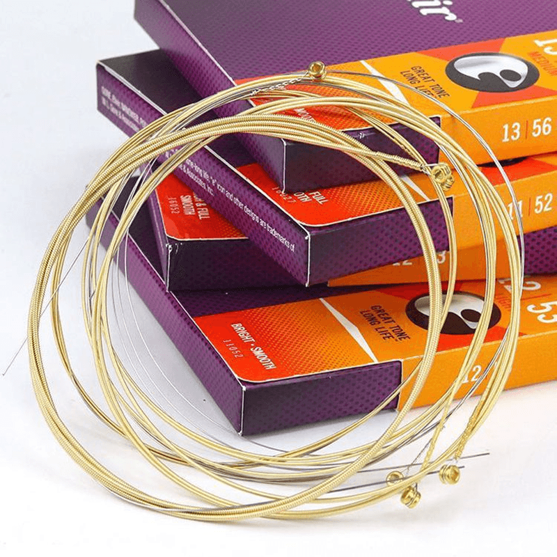 Acoustic Guitar Strings Acoustic Guitar Brass Phosphor Copper Strings - MRSLM