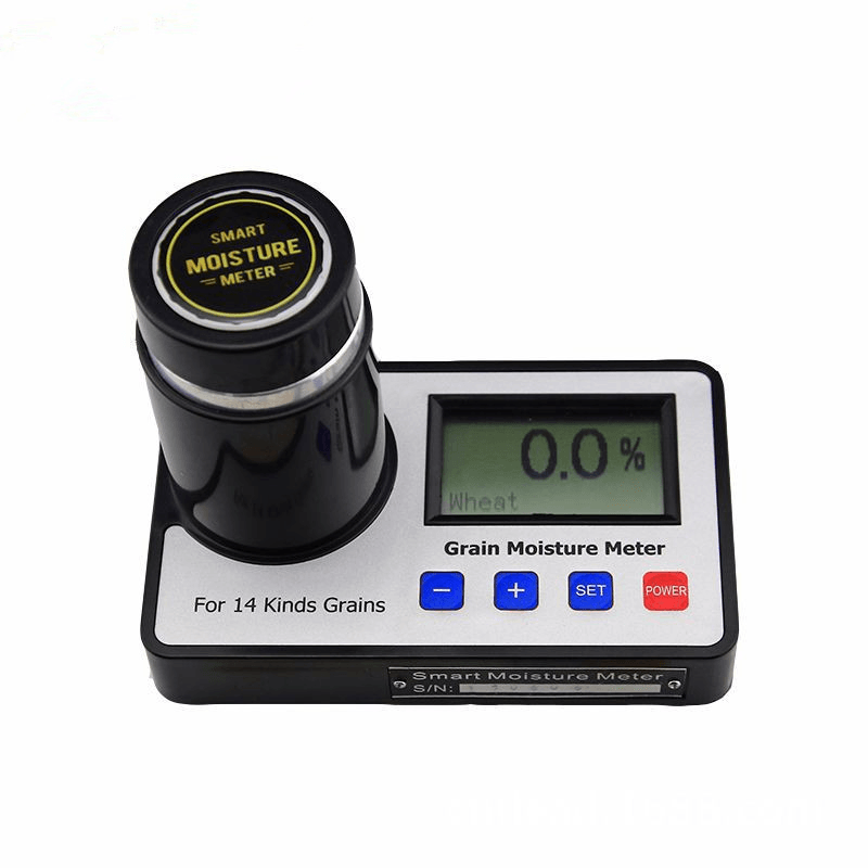 Grain Moisture Meter for 14 Kinds Grains Smart Moisture Tester Coffee Beans Cocoa Beans Wheat Corn - MRSLM