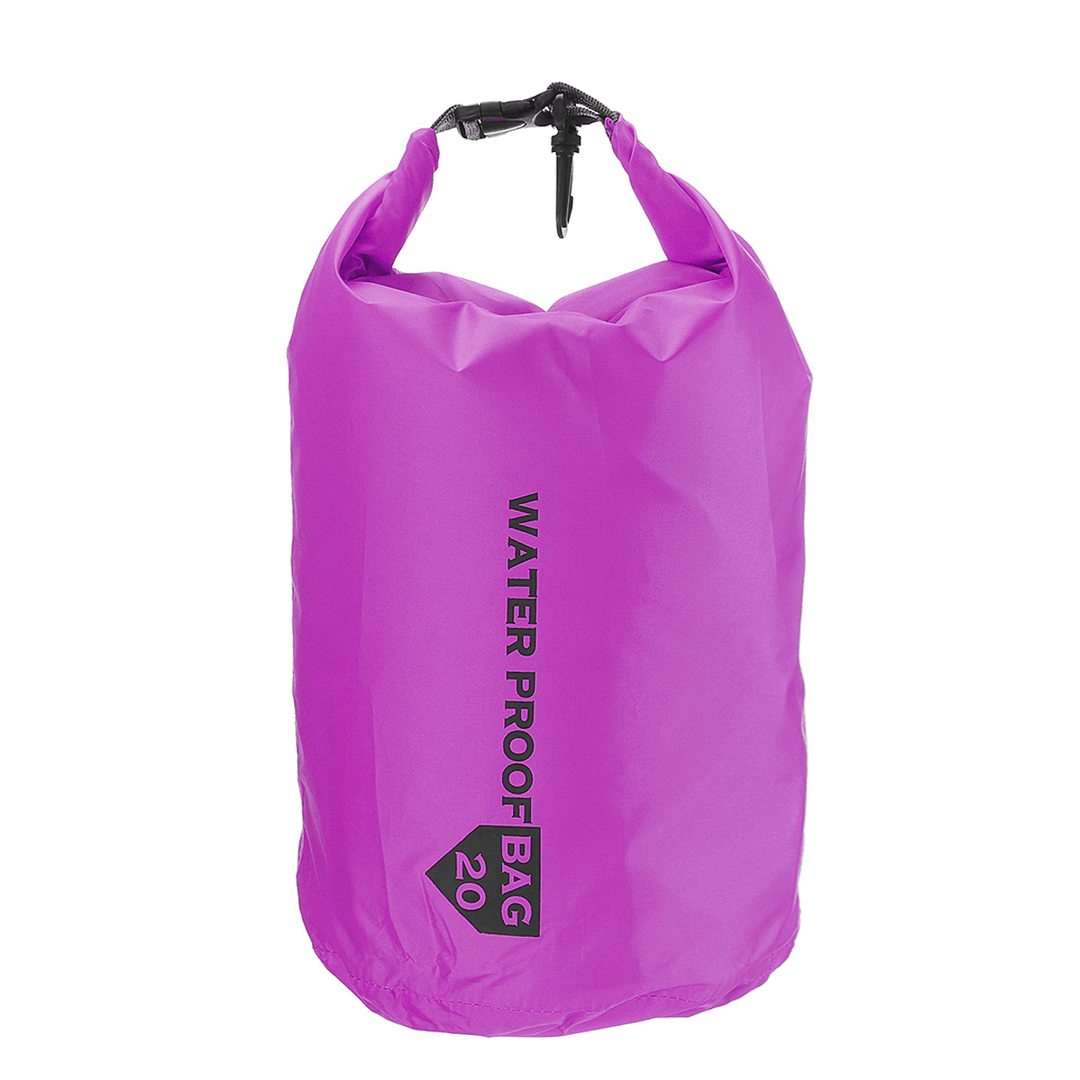 10L 20L 40L 70L Waterproof Bag Dry Sack Storage Pack for Kayak Canoeing Camping Travel - MRSLM