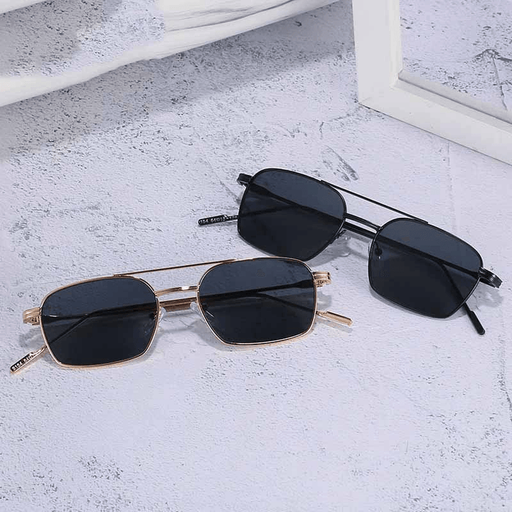 Fashion Ladies Simple Square Sunglasses - MRSLM