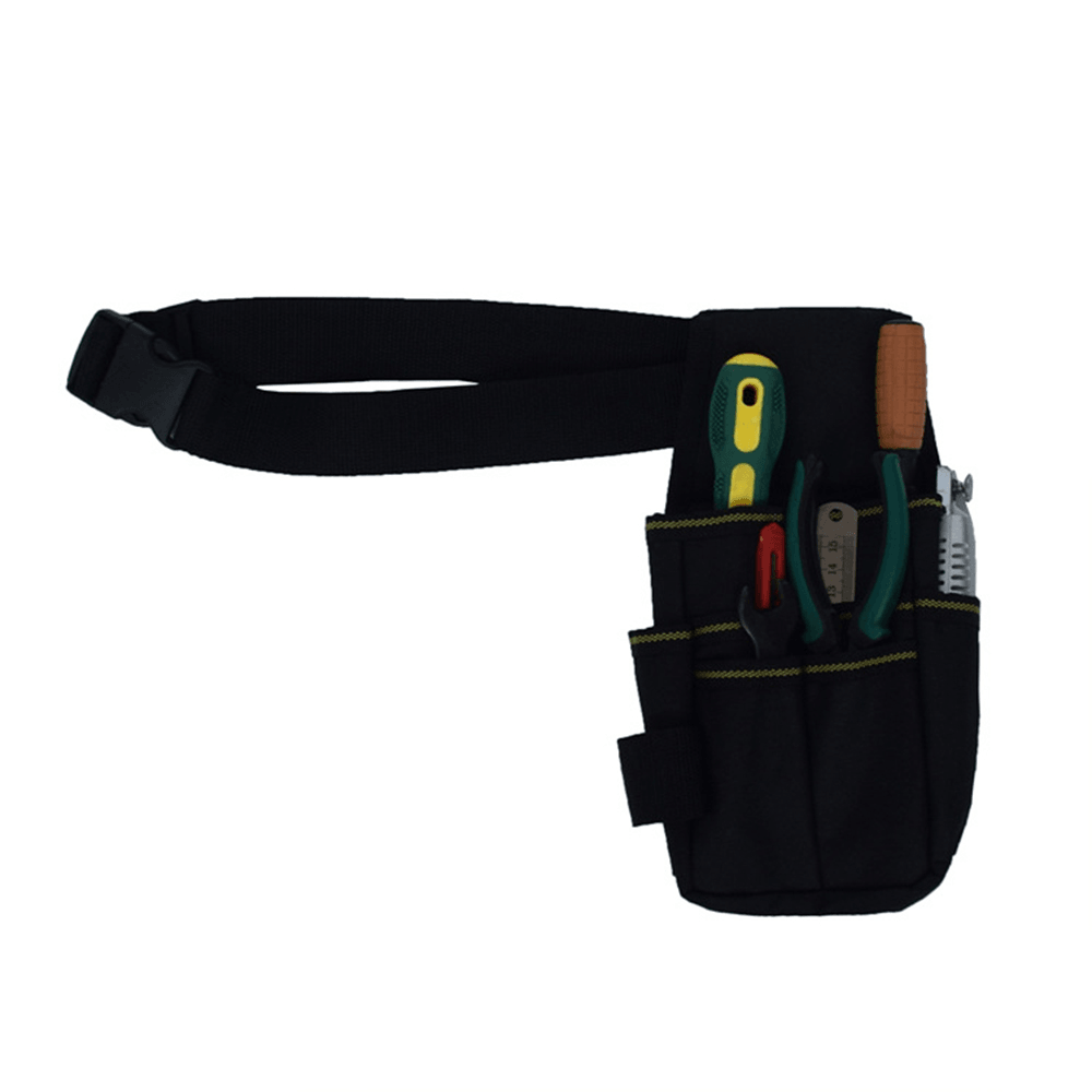 Multi-Function Oxford Drill Holster Tool Pockets Portable Storage Bag Waterproof Maintenance Tool Waist Bag - MRSLM