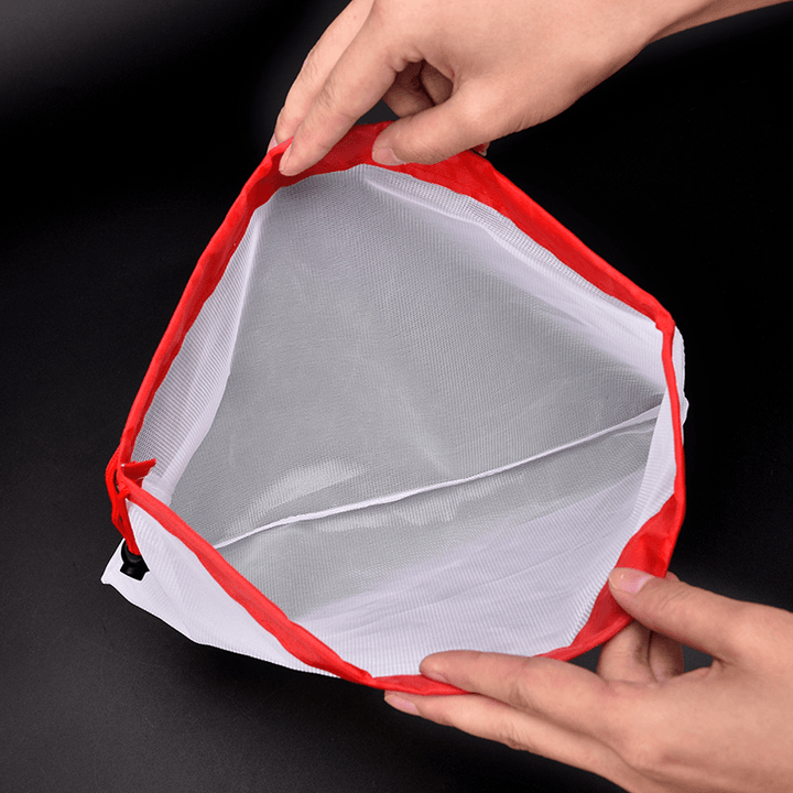 5Pcs Reusable Mesh Storage Bag for Grocery Shopping Fruit Vegetable Toys Storage Produce Bag - MRSLM