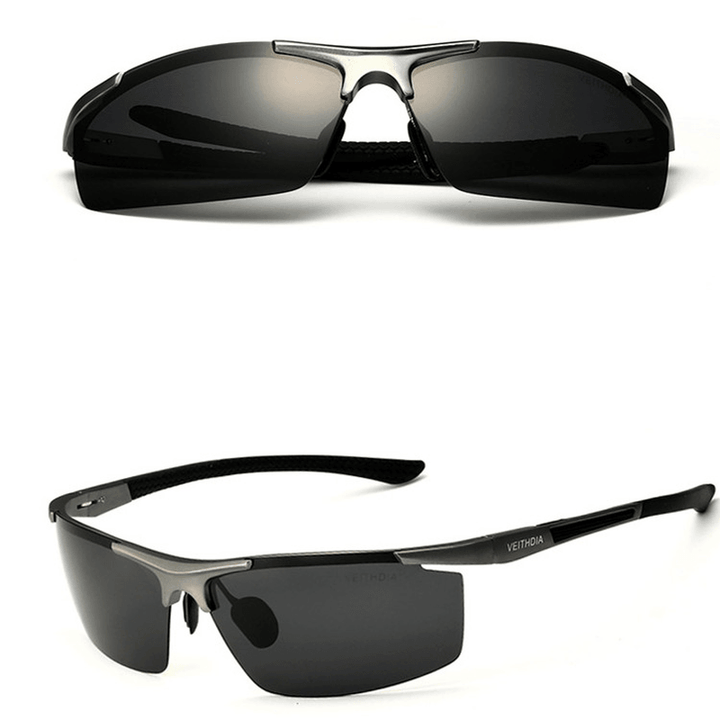 Aluminum Magnesium Alloy Sun Glassess Uv Protection Polarized Driving Outdooors Eyeglasseess - MRSLM