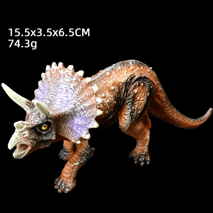 Solid Dinosaur Plastic Toy Simulation Animal - MRSLM