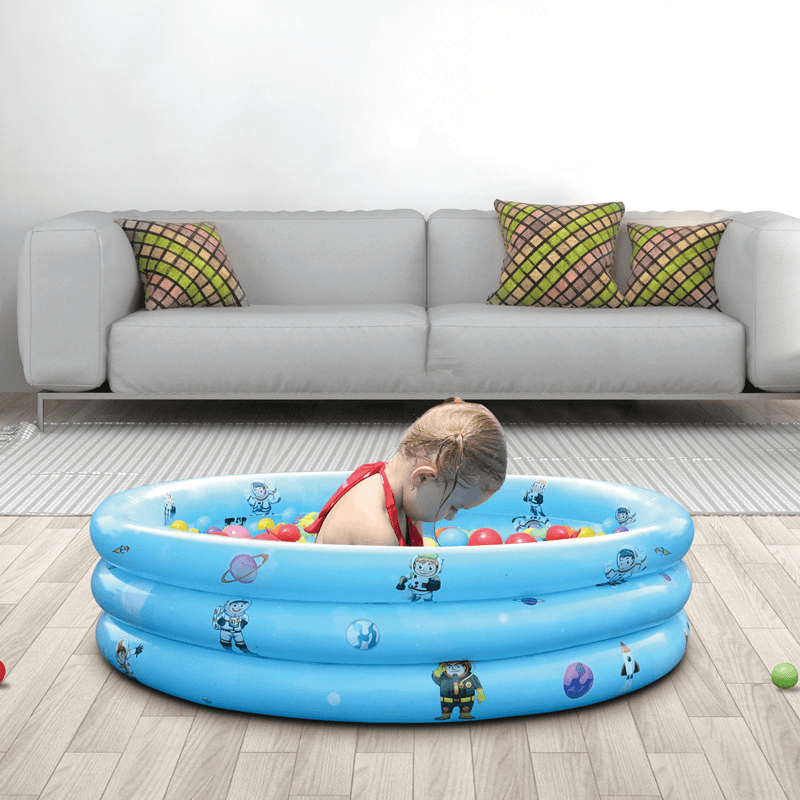 90/110Cm Children Inflatable Bathtub Summer Swimming Water Play Mat Swimming Pool - MRSLM