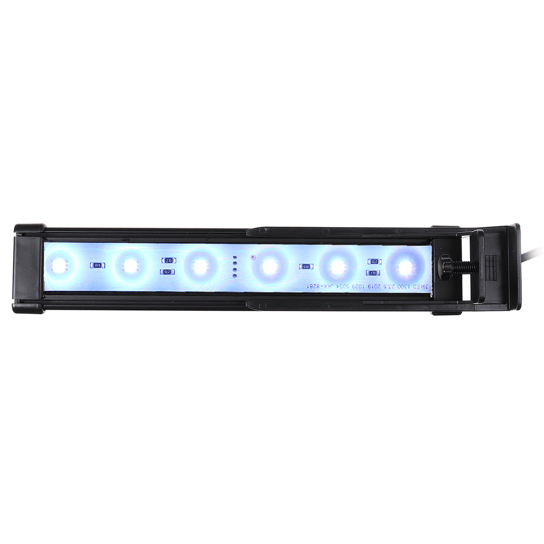 22CM Bluetooth APP Controlled Aquarium Cover Lighting Color Change Dimmable LED Light Bar Suitable for Aquarium/Fish Tank - MRSLM