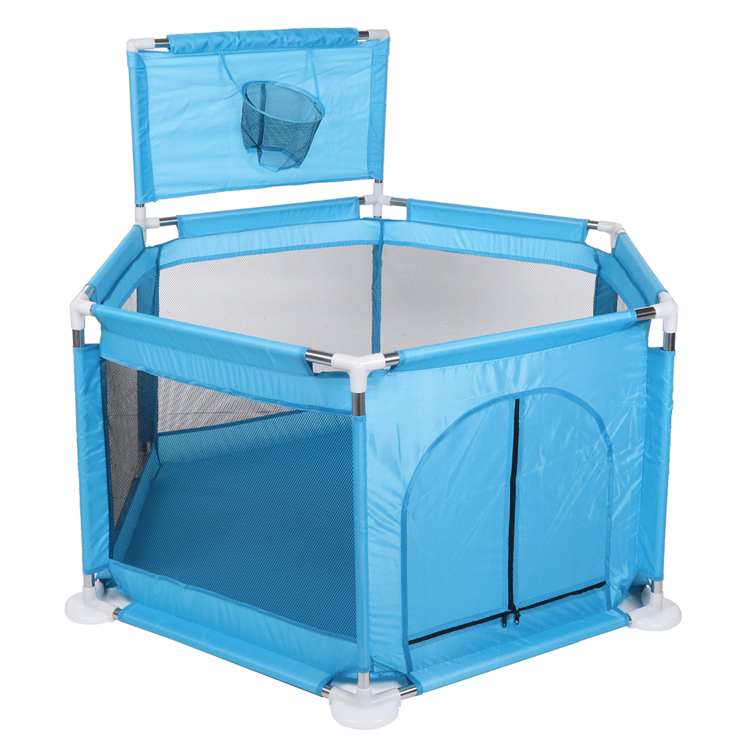 Baby Portable Children'S Playpen Folding Child Fence Child Safety Barrier Ball Pool Kids Bed Fence Playpen Dry Pool for Children - MRSLM