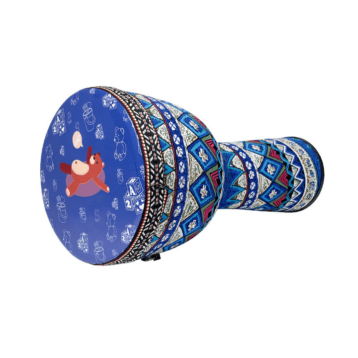 African Drum 8.5 Inch Pvc Tambourine Children'S Lightweight Abs - MRSLM