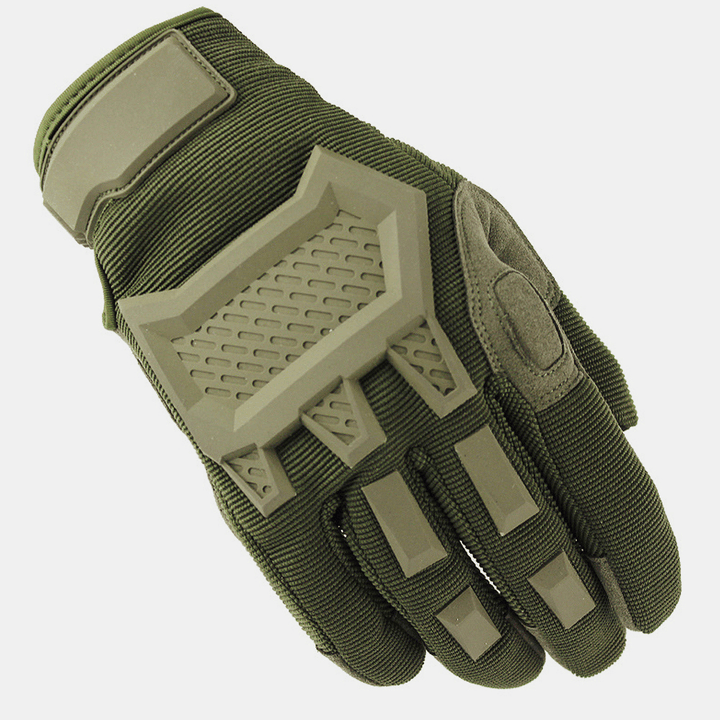 Outdoor Tactical Gloves Taktische Handschuhe Gloves Bicycle Bike Motorcycle Gloves Riding Non-Slip Gloves Touch Screen Protective Gloves - MRSLM