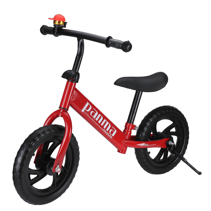 12''Adjustable Kids Mini Balance Bike Learn Ride Training Child Bicycle Toys Gift for Boys＆Girls - MRSLM