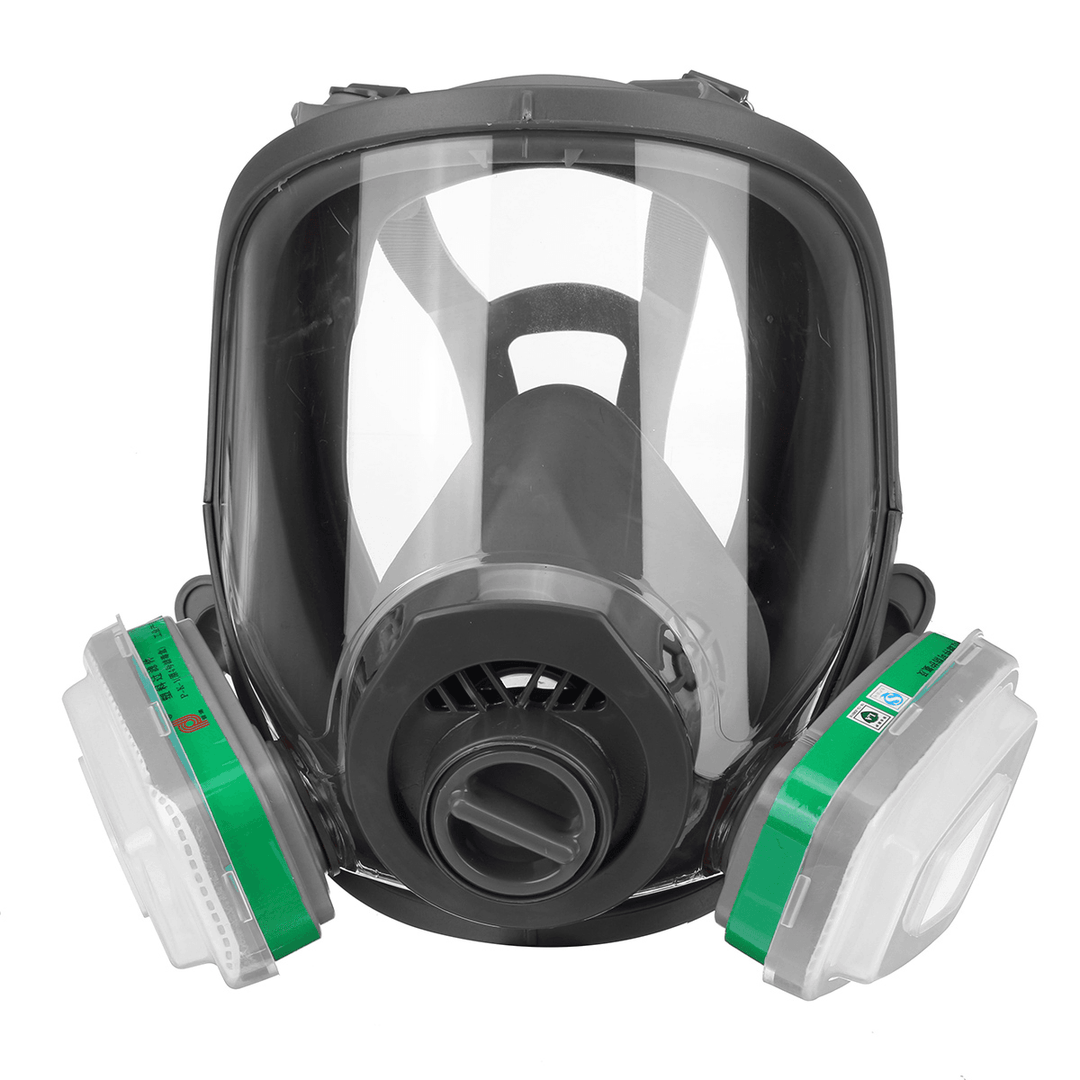 Safety Gas Mask Painting Spraying Full Face Multiple Combinations Protection Breathable Face Mask - MRSLM