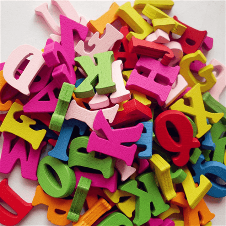 Wooden English Alphabet Early Education Jigsaw Puzzle Game - MRSLM