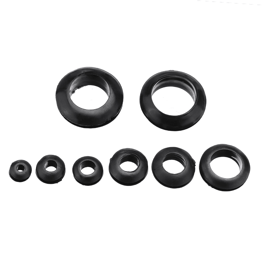 Suleve™ MXRW5 180Pcs Rubber O Ring Washer Grommets Ring Anti-Slip Gasket Seal Assortment Set - MRSLM