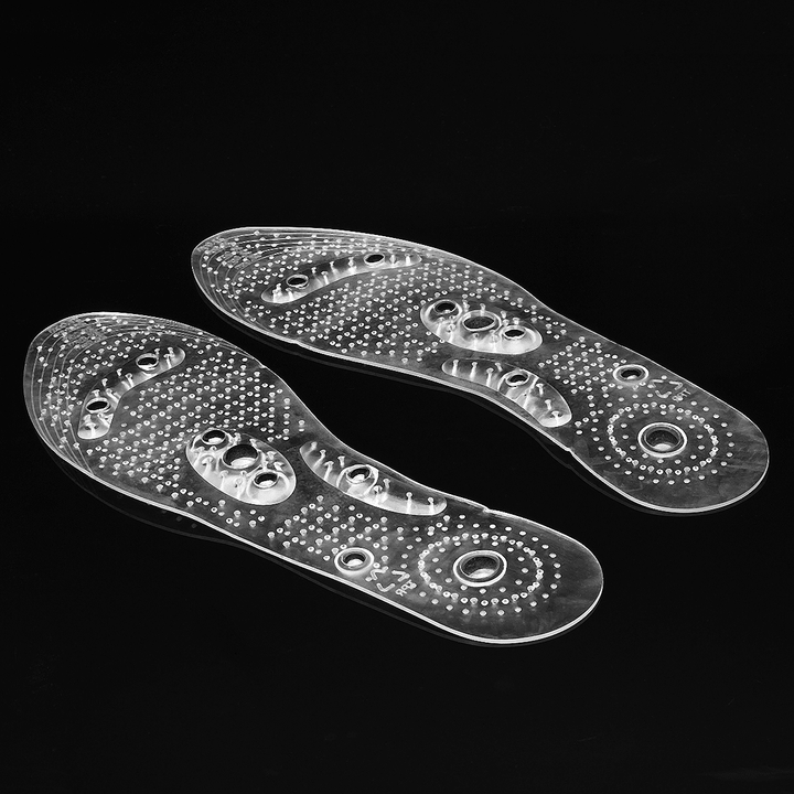 1 Pair Massage Foot Cushion Magnetic Shoe Insole Health Acupressure Care Insoles - MRSLM