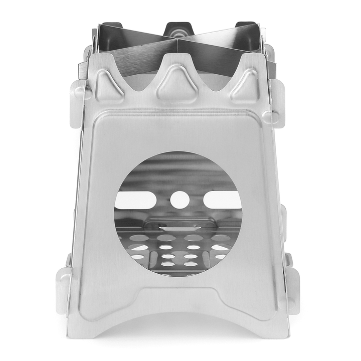 Foldable Gas Stove Outdoor Camping Cooking Burner Stainless Steel Outdoor Stove for Camping Tool - MRSLM