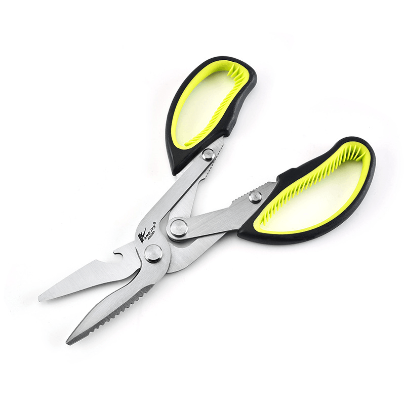 Multi-Function Stainless Steel Kitchen Scissor Vegetable Meat Fish for Outdoor BBQ Food Grade - MRSLM