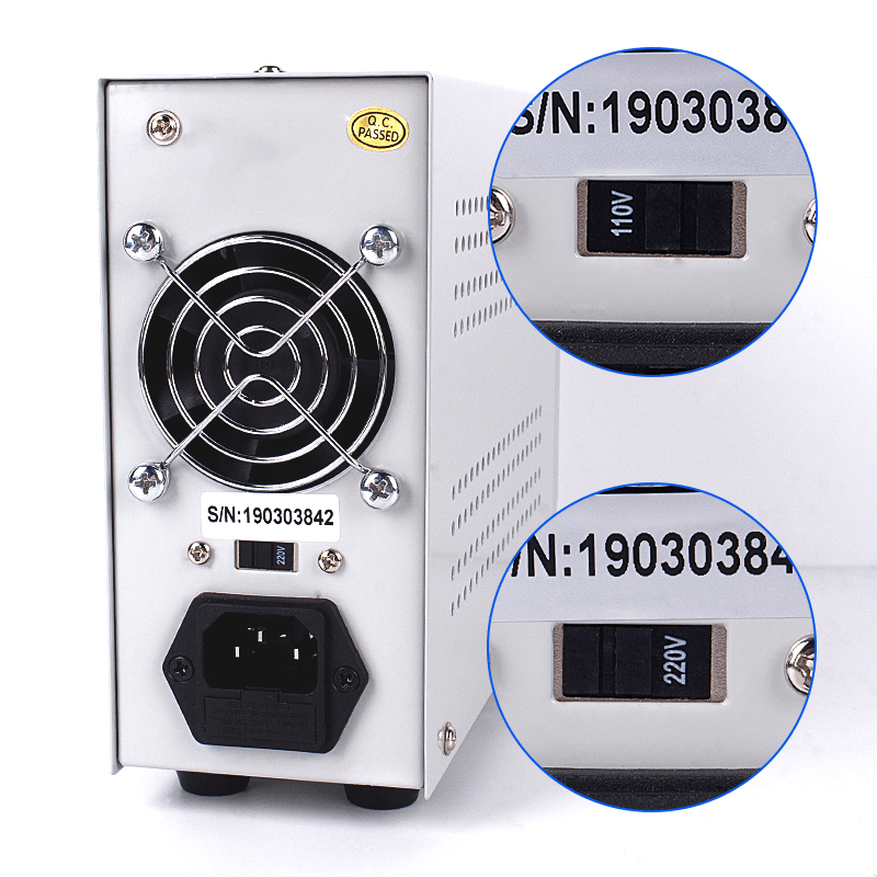 LONG WEI LW-K305D 110V/220V 30V 5A Adjustable Digital DC Power Supply Switching Power Supply Regulator Laboratory Power Supply Bench Source - MRSLM