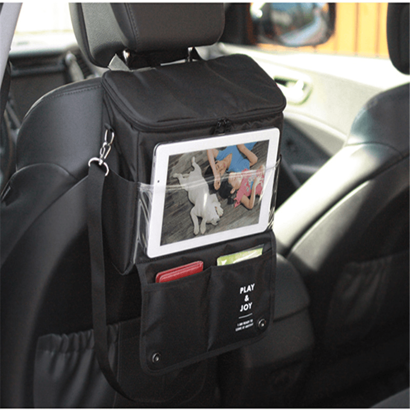 Honana HN-X1 Multifunctional Car Seat Storage Bag Food Drink Heat Preservation Pinic Bag Outdooors Bag - MRSLM